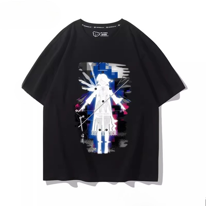 Anime Arknights Graphic T Shir - Popular Anime Merchandise recension och pris