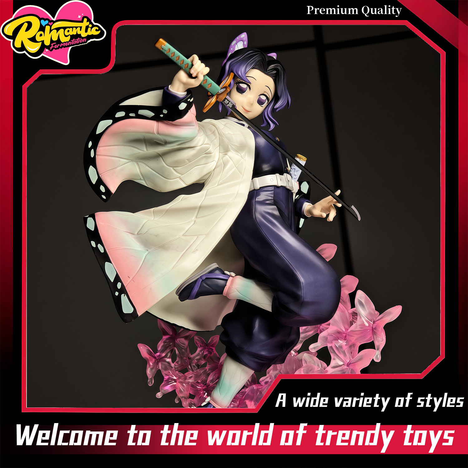 Shinobu Kocho Anime GK model f - Popular Anime Merchandise recension och pris